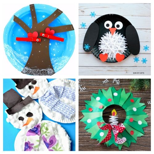 Paper Plate Winter Crafts – The Pinterested Parent