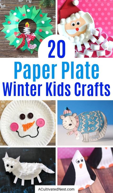 16 Fun Winter Craft Stick Kids Crafts- A Cultivated Nest