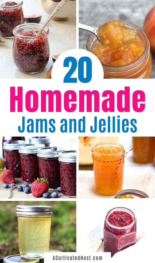 20 Delicious Homemade Jams and Jellies