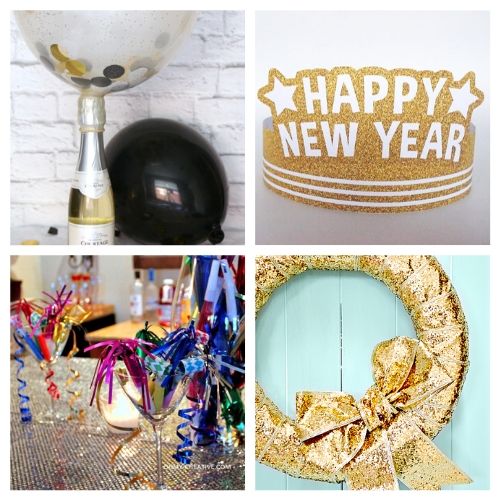 16 New Year&#039;s Eve DIY Ideas- Easy New Years Crafts- A Cultivated Nest