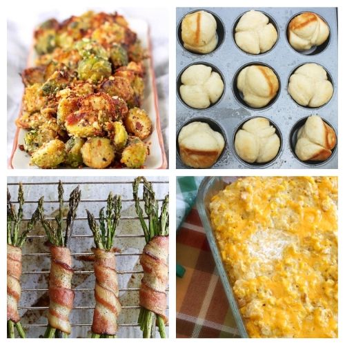 20 Homemade Christmas Side Recipes- Everyone in your family will be impressed by these delicious Christmas side dishes! They are easy to make and are sure to be a big hit! | Christmas dinner recipe, #Christmas #recipe #sideDishes #food #ACultivatedNest