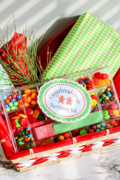 DIY Gingerbread House Decorating Kit Gift- A Cultivated Nest