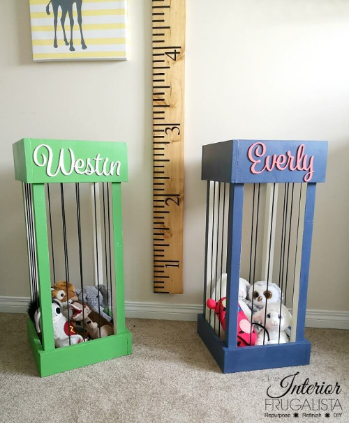 15 Creative DIY Toy Storage Ideas- A Cultivated Nest