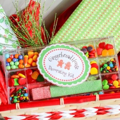 DIY Gingerbread House Decorating Kit Gift- A Cultivated Nest