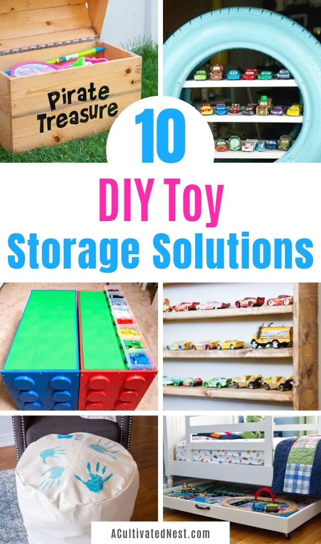 10 Creative DIY Toy Storage Ideas