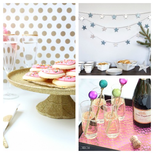 16 New Year's Eve DIY Ideas- Celebrate the new year with these brilliant New Year's Eve DIY ideas! You'll find everything you need to host a lovely event to remember! | #NewYearsEve #DIY #craft #NewYearsDecor #ACultivatedNest