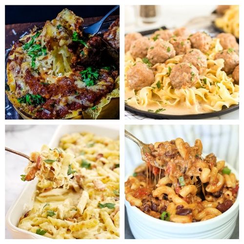 20 Comfort Foods to Try This Winter- All of these delicious winter comfort food recipes are perfect for cold weather! They're warm, hearty, delicious, and sure to be a hit with your family! | cold weather food, hearty soups, stew recipes, casserole dinner ideas, #comfortFood #recipe #food #casserole #ACultivatedNest