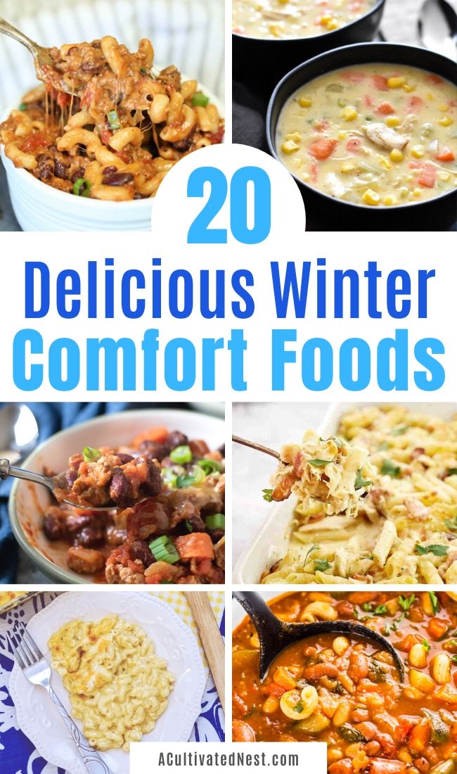 20 Delicious Winter Comfort Food Recipes