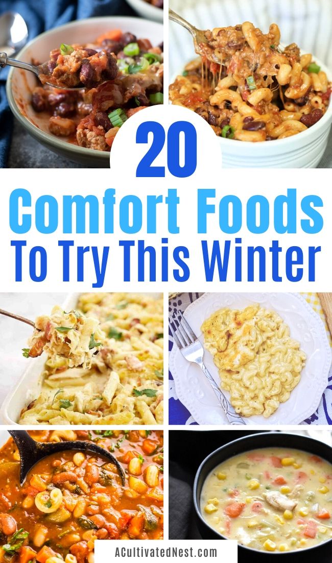 20 Delicious Winter Comfort Food Recipes