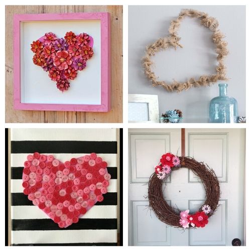 20 DIY Valentine's Day Decorations- If you're feeling crafty, take a look at these fantastic Valentine's Day DIY decor ideas! They will make your home look lovely! | #ValentinesDay #DIY #ValentinesDayDecor #craft #ACultivatedNest