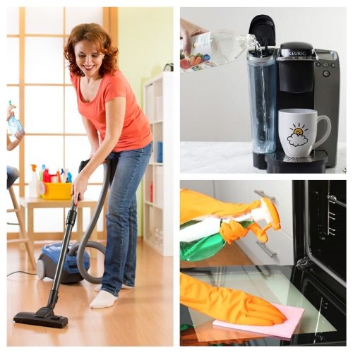 16 Spring Cleaning Tips To Make Your Home Shine- These amazing spring cleaning tips and tricks are just what you've been looking for. Cleaning your home and appliances just got a lot easier! | #springCleaning #cleaningTips #cleaningHacks #deepCleaning #ACultivatedNest