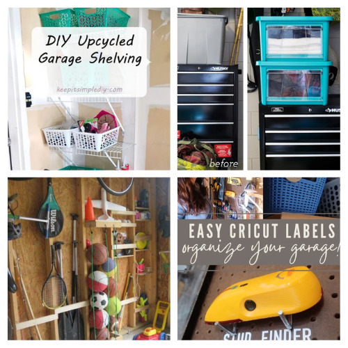 22 Brilliant Garage Organizing Tips - Get your garage in shape with these brilliant garage organization ideas. Organize your tools, seasonal decor & other items with these great ideas! | #garageOrganization #garage #organizingTips #organization #ACultivatedNest