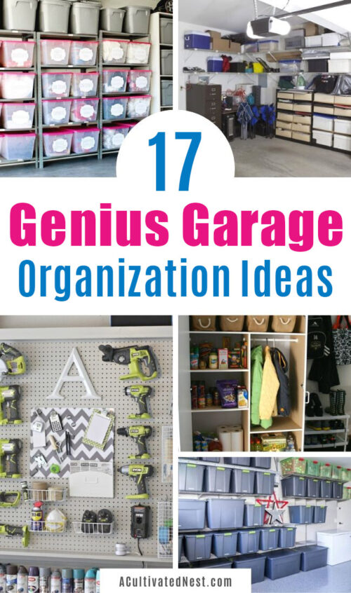 17 Brilliant Garage Organization Ideas
