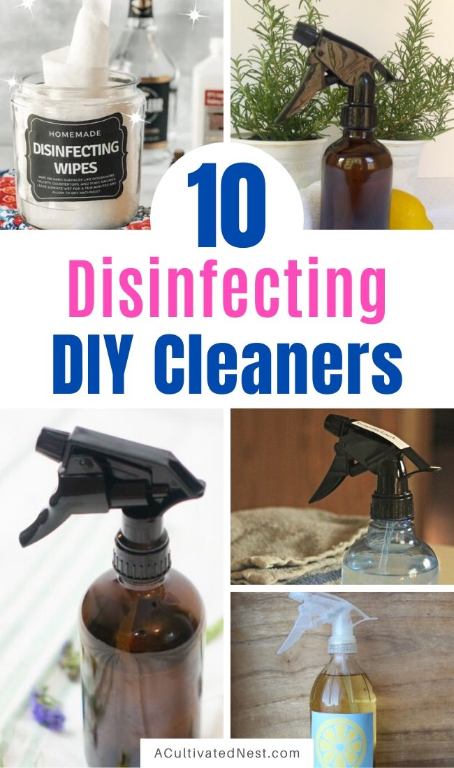 10 DIY Bathroom Cleaning Products- A Cultivated Nest