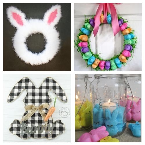 20 Easter Dollar Store DIY Decor Ideas- All of these adorable dollar store Easter DIY decor ideas are great for getting your home ready for spring! They're easy, plus budget-friendly! | #Easter #DIY #dollarStoreCraft #EasterDecor #ACultivatedNest