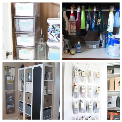 20 Clever DIY Vertical Storage Solutions- If you live in a small space you need these DIY vertical storage solutions in your life! They're easy to set up and a great way to enhance your space! | #organizingTips #storageSolutions #homeOrganization #organizing #ACultivatedNest