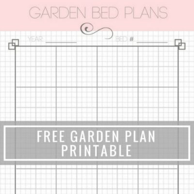free garden planner template