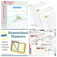 20 Free Printable Homeschool Planners
