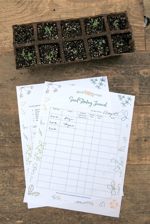 10 Free Printables for Your Garden Journal- These free printable garden planners will help you plan your best garden ever! Whether you're growing vegetables or flowers, they're sure to help! | #gardening #gardenPlanner #gardeningTips #vegetableGarden #ACultivatedNest