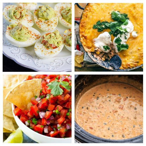 20 Cinco de Mayo Appetizers- If you're hosting a Cinco de Mayo party, you have to check out these 20 delicious Cinco de Mayo appetizer recipes! They're so easy to make! | #cincoDeMayo #appetizer #recipe #appertizerRecipes #ACultivatedNest