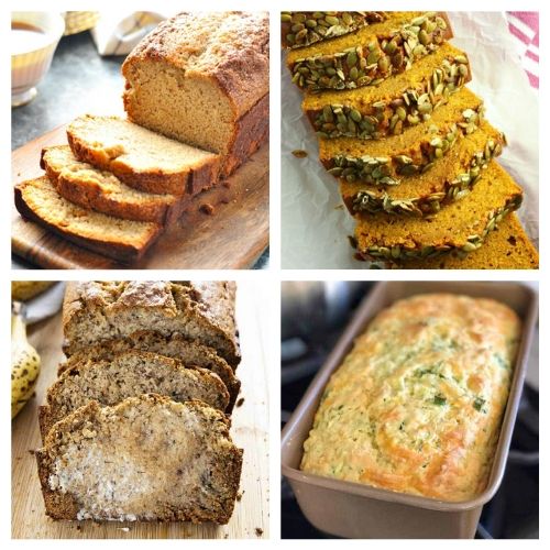 20 Easy Homemade Breads to Bake- These delicious homemade bread recipes are so easy to make and will win over a crowd in minutes. Bake them for any occasion and enjoy with a smile! | baked goods, baking recipes, homemade sandwich bread, homemade dessert bread, #homemade #bread #baking #recipe #ACultivatedNest