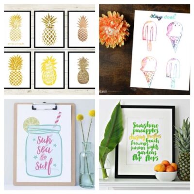 20 Free Summer Wall Art Printables- A Cultivated Nest