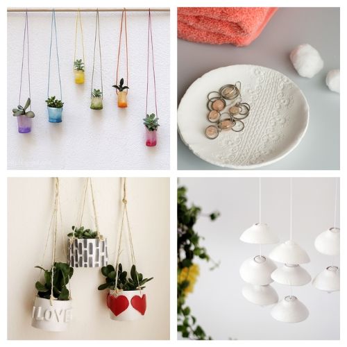 20 Air Dry Clay Decor Crafts- You are sure to love these 20 gorgeous air dry clay crafts! They will keep you busy and creating all sorts of fun stuff for your space! | decor to make with air dry clay, what to make with air dry clay, #crafts #DIY #airDryClay #diyDecor #ACultivatedNest