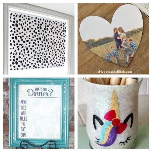 The 20 Best Home Decor Cricut DIYs- We have the ultimate list of the best Cricut DIY decor projects for you! They are a blast to work on and will add charm to your home! | Cricut Projects for your home, home decor DIYs, #cricut #cricutDIY #diyProjects #cricutProjects #ACultivatedNest