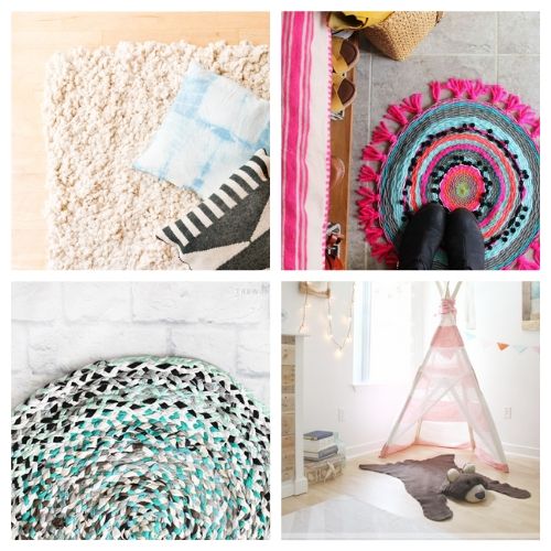 20 Charming DIY Rugs- Homemade Rug Projects- A Cultivated Nest