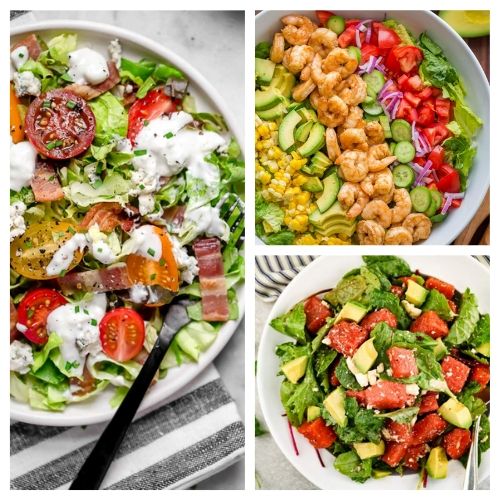 Shrimp Cobb Salad with Cilantro Lime Vinaigrette - Damn Delicious