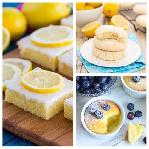 20 Incredible Lemon Dessert Recipes- When you sink your teeth into these incredible lemon dessert recipes you will be amazed! The flavors are so deliciously bright and refreshing! | summer lemon recipes, citrus recipes, citrus desserts, #lemon #recipe #dessert #dessertRecipe #ACultivatedNest