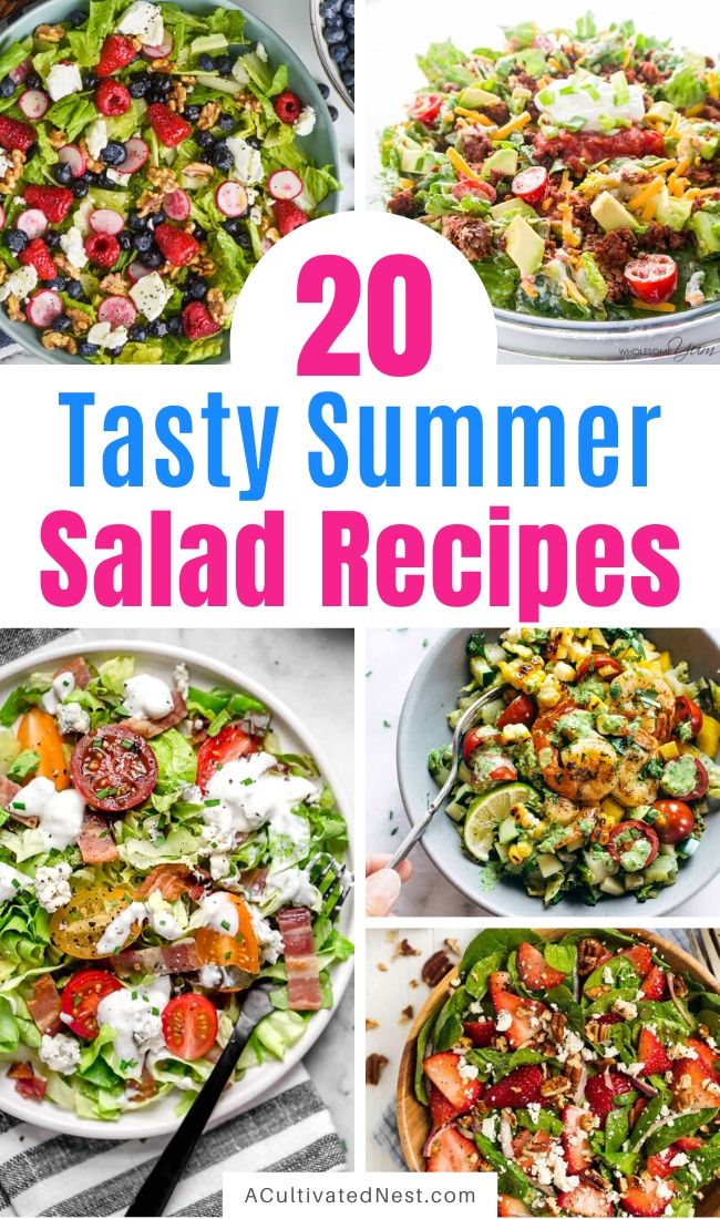 40 Delicious Mason Jar Salad Recipes - A Cultivated Nest