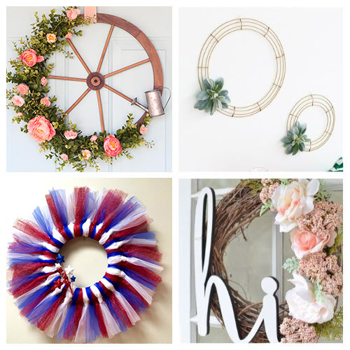 20 Beautiful Summer Wreath DIY Projects- Learn how to make these beautiful DIY summer wreaths! They are all gorgeous and a great way to add some summery style to your space! | #diyWreaths #wreaths #DIY #summerDecor #ACultivatedNest