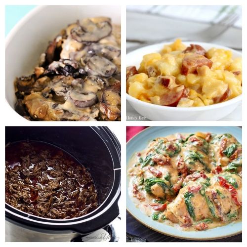 20 Delicious Slow Cooker Summer Recipes- Enjoy any of these summer slow cooker recipes without heating up your house! They are all delicious and make lovely dinner options! | chicken recipes, dinner ideas, #slowCooker #crockPot #dinnerRecipes #chickenRecipes #ACultivatedNest