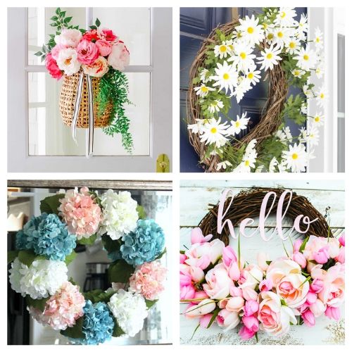 20 Gorgeous DIY Garden Wreaths- These DIY summer garden wreaths are lovely and will be so inviting and welcoming! Make them as homemade gifts or keep them for yourself! | #diy #wreaths #diyWreaths #crafts #ACultivatedNest