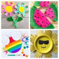 20 Summer Paper Plate Crafts for Kids- A Cultivated Nest