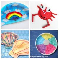 20 Summer Paper Plate Crafts For Kids- A Cultivated Nest