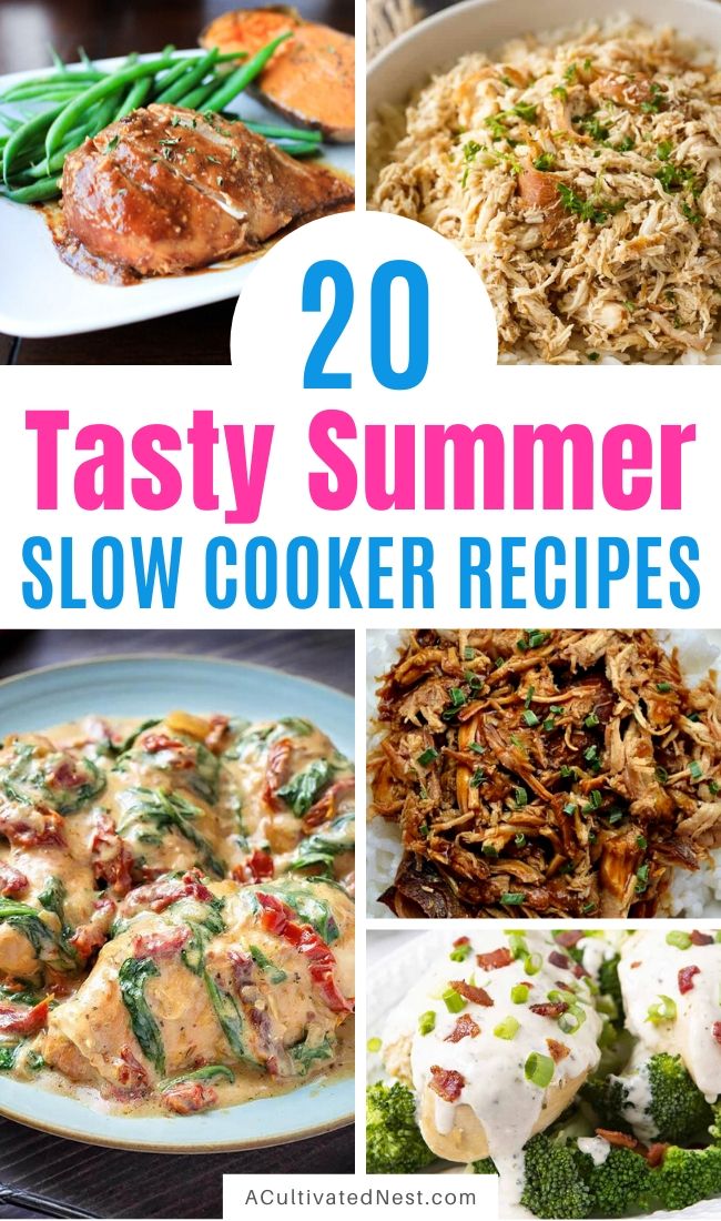 20 Delicious Summer Slow Cooker Recipes