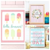 20 Free Summer Wall Art Printables- A Cultivated Nest