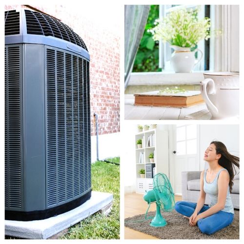 10 Easy Ways to Save Money on Air Conditioning- Stay cool on a budget this summer with these 10 easy ways to save money on air conditioning! They're all so easy to implement! | how to save money on A/C in the summer, how to use less air conditioning in the summer, #airConditioning #saveMoney #moneySavingTips #frugalLiving #ACultivatedNest