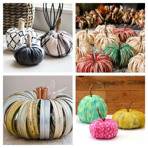 20 Beautiful Fall Pumpkin DIYs- Time to break out the crafting supplies and get busy on these beautiful fall pumpkin decor DIYs! They are so much fun and look fabulous! | #DIY #craft #fallDecor #fallDIY #ACultivatedNest