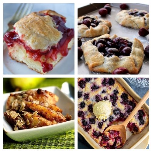 20 Incredible Baked Dessert Recipes Using Fruit- If you want a delicious way to use in-season fruit, you have to try these incredible baked fruit dessert recipes! They're all so tasty and smell wonderful! | #recipe #dessert #fruit #baking #ACultivatedNest