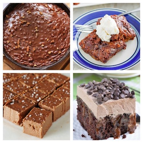 20 Incredibly Delicious Homemade Chocolate Desserts- These are the best and most Incredibly delicious chocolate desserts! They will keep your taste buds happy and give you a chocolate fix too! | #dessert #recipe #chocolate #dessertRecipes #ACultivatedNest