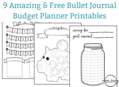 Printable Budget Planners- These fabulous free printable savings trackers will help you get your finances in order and ready for whatever you are saving for! | #savingsTracker #saveMoney #moneySavingTips #freePrintables #ACultivatedNest