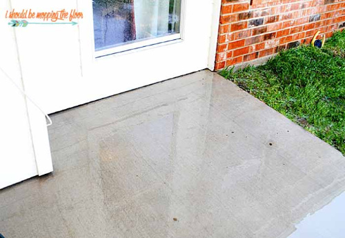 How To Clean a Concrete Patio