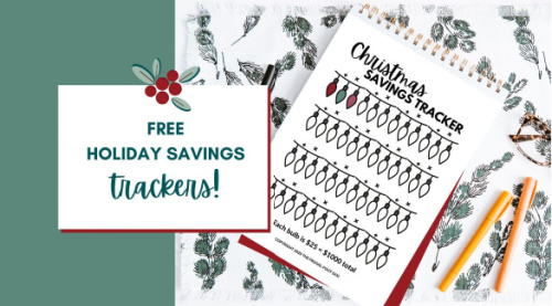 Free Christmas Savings Tracker- These fabulous free printable savings trackers will help you get your finances in order and ready for whatever you are saving for! | #savingsTracker #saveMoney #moneySavingTips #freePrintables #ACultivatedNest