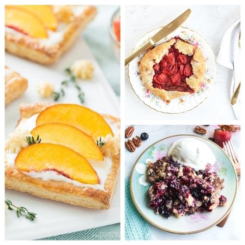 20 Incredible Baked Fruit Dessert Recipes- If you want a delicious way to use in-season fruit, you have to try these incredible baked fruit dessert recipes! They're all so tasty and smell wonderful! | #recipe #dessert #fruit #baking #ACultivatedNest