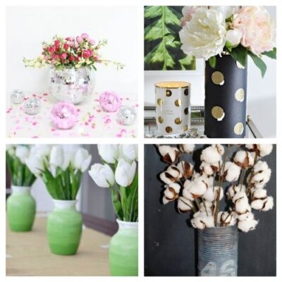 20 Gorgeous DIY Flower Vase Ideas- A Cultivated Nest