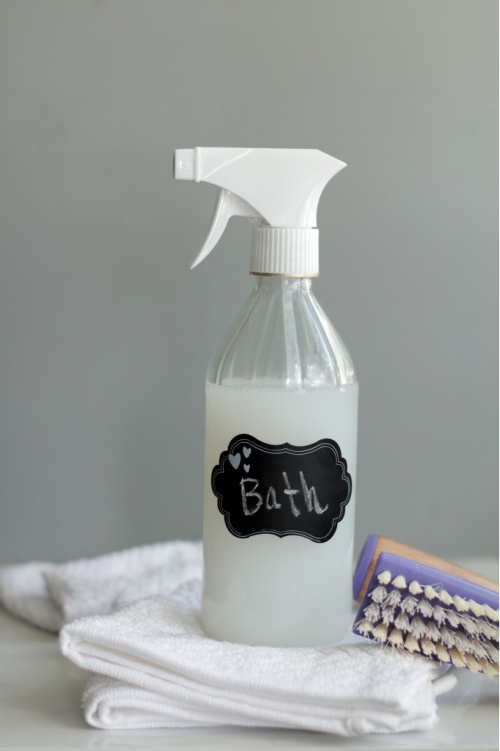 10 DIY Bathroom Cleaning Products- A Cultivated Nest