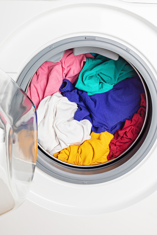 12 Money Saving Laundry Hacks- Make washing and drying clothes less of a chore with these incredibly clever laundry hacks! They'll save you time and money! | #laundry #hacks #cleaningTips #frugalLiving #ACultivatedNest